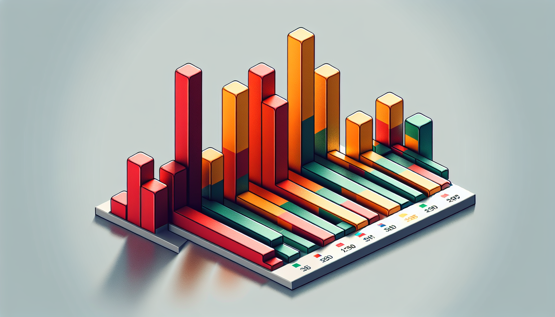 미국, 일본, 선진국 평균, 신흥국 평균, 한국의 매크로 위험 점수를 비교한 막대 그래프 일러스트