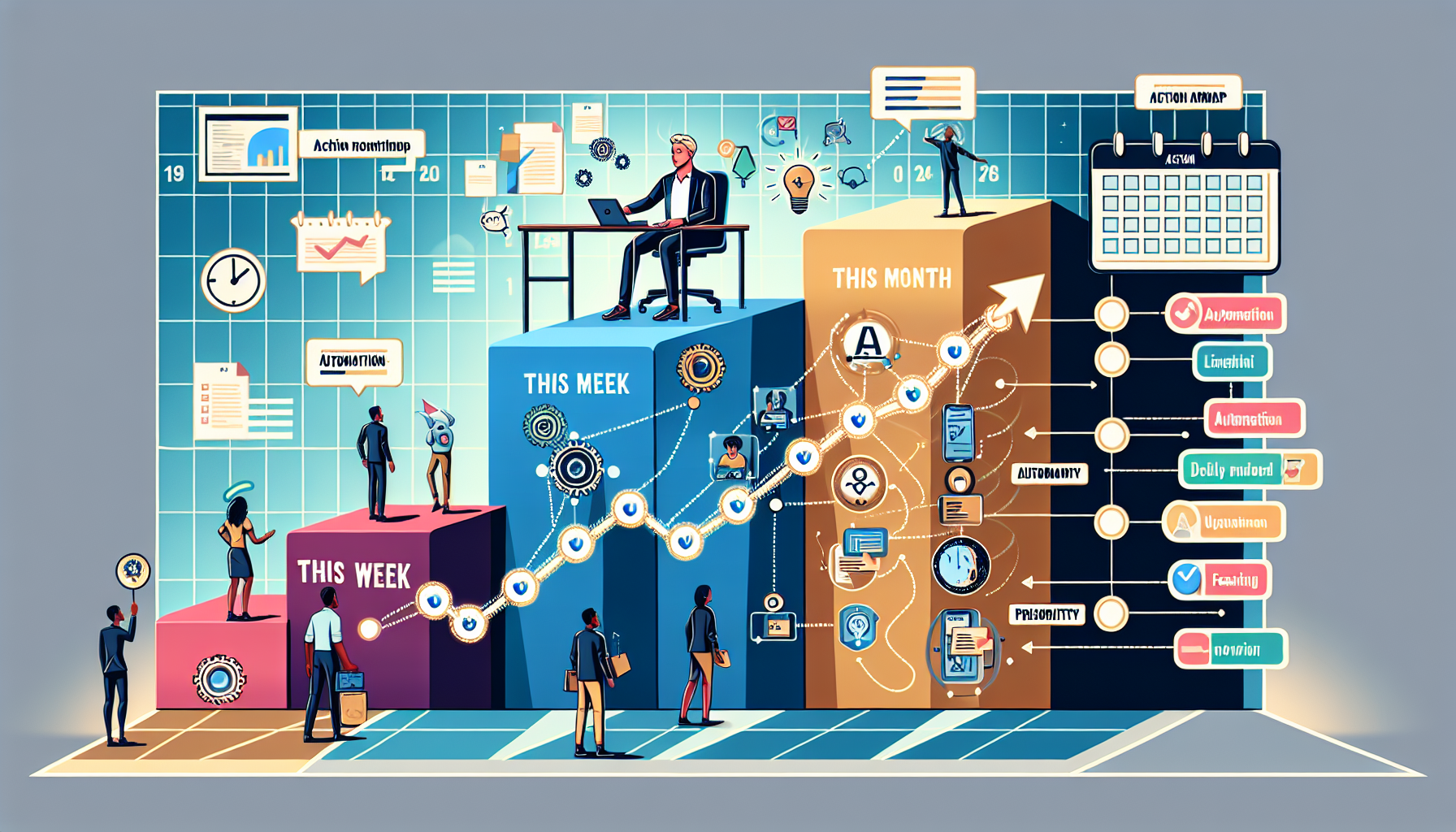 AI 시대 준비를 위한 3단계 실천 로드맵 - 이번 주부터 시작할 수 있는 구체적인 액션 플랜
