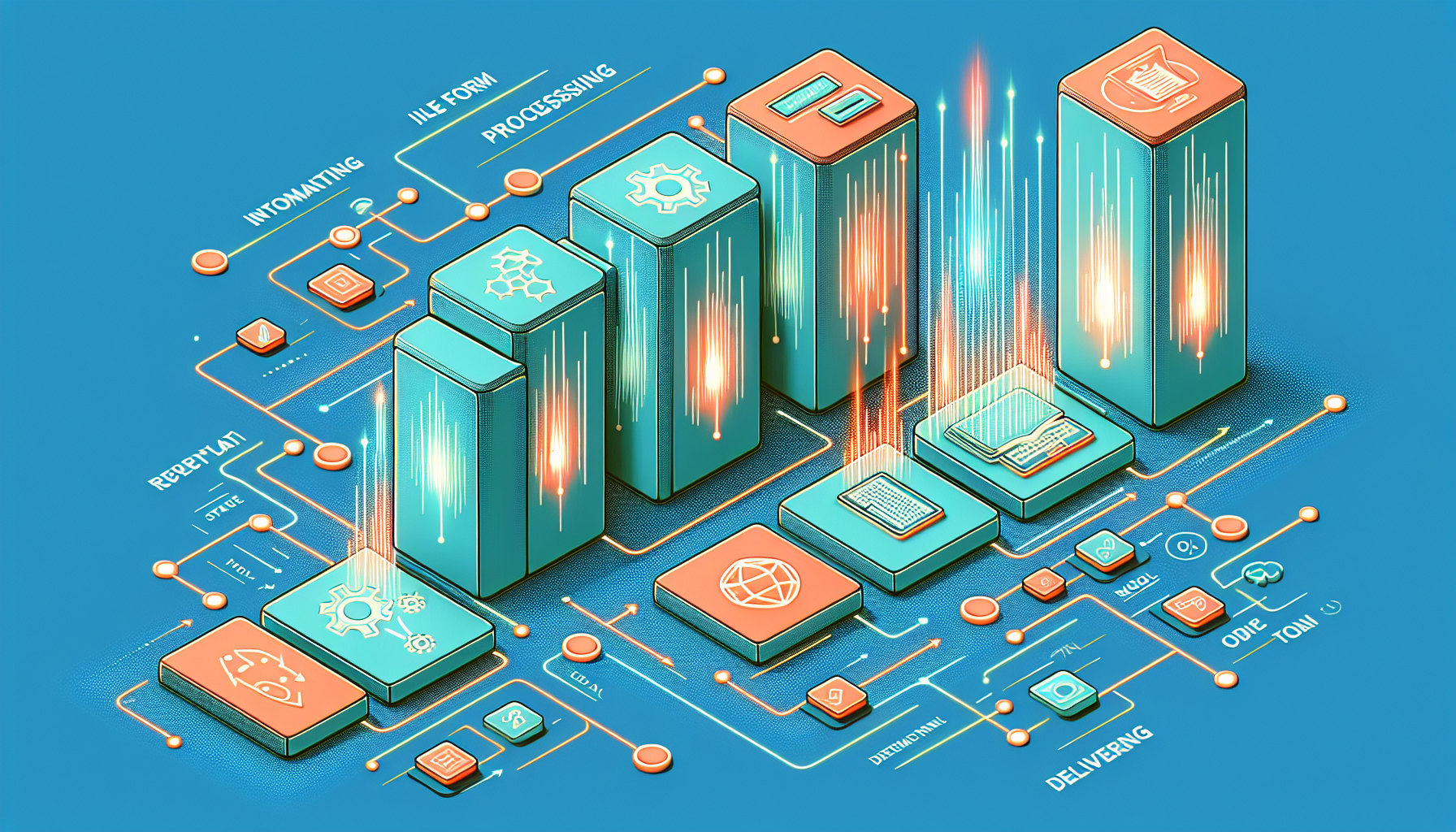 n8n을 활용한 이미지 자동화 워크플로우의 단계별 프로세스 다이어그램