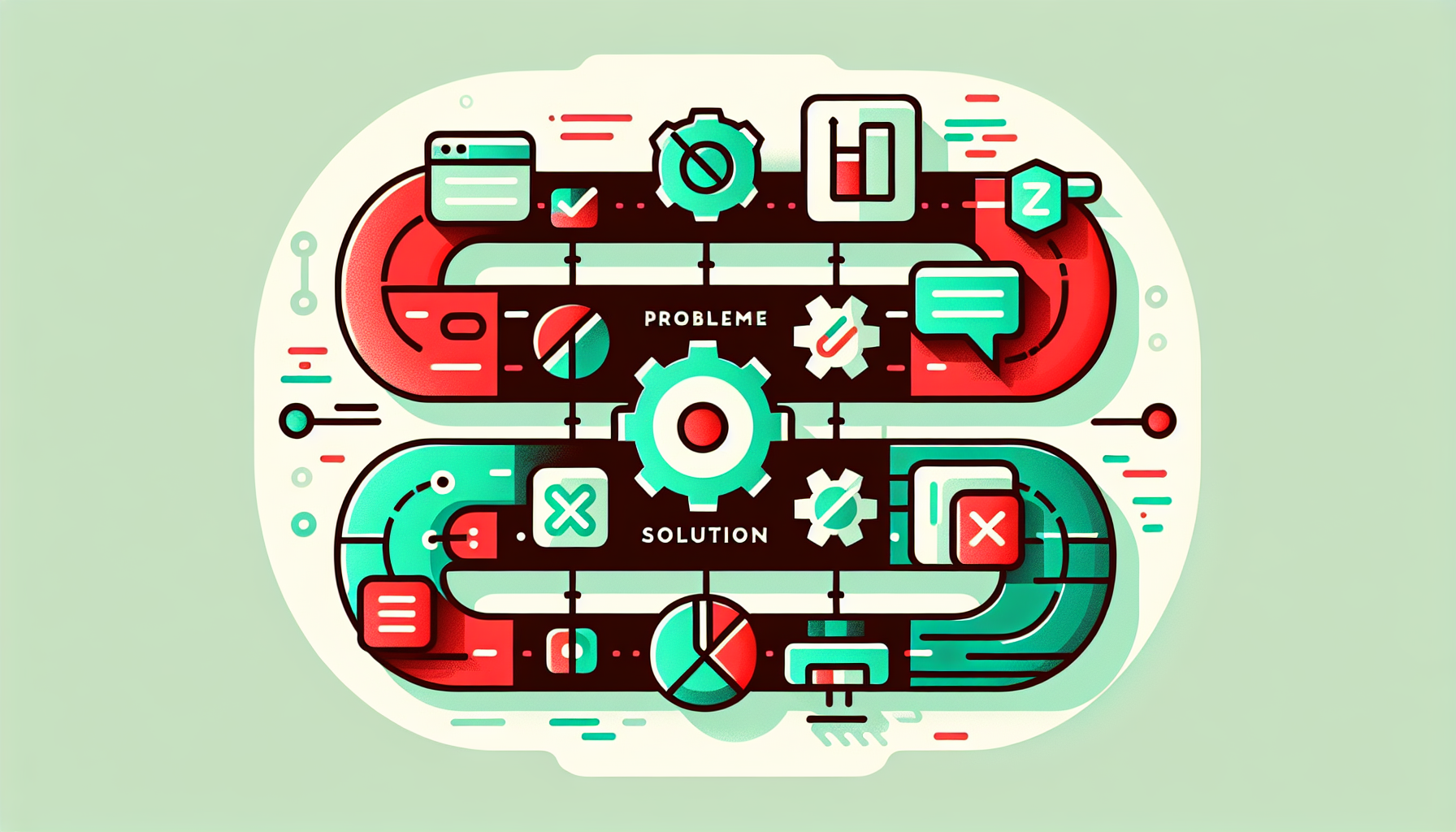 스킬 구현 시 발생할 수 있는 주요 문제와 해결 방법을 보여주는 트러블슈팅 다이어그램