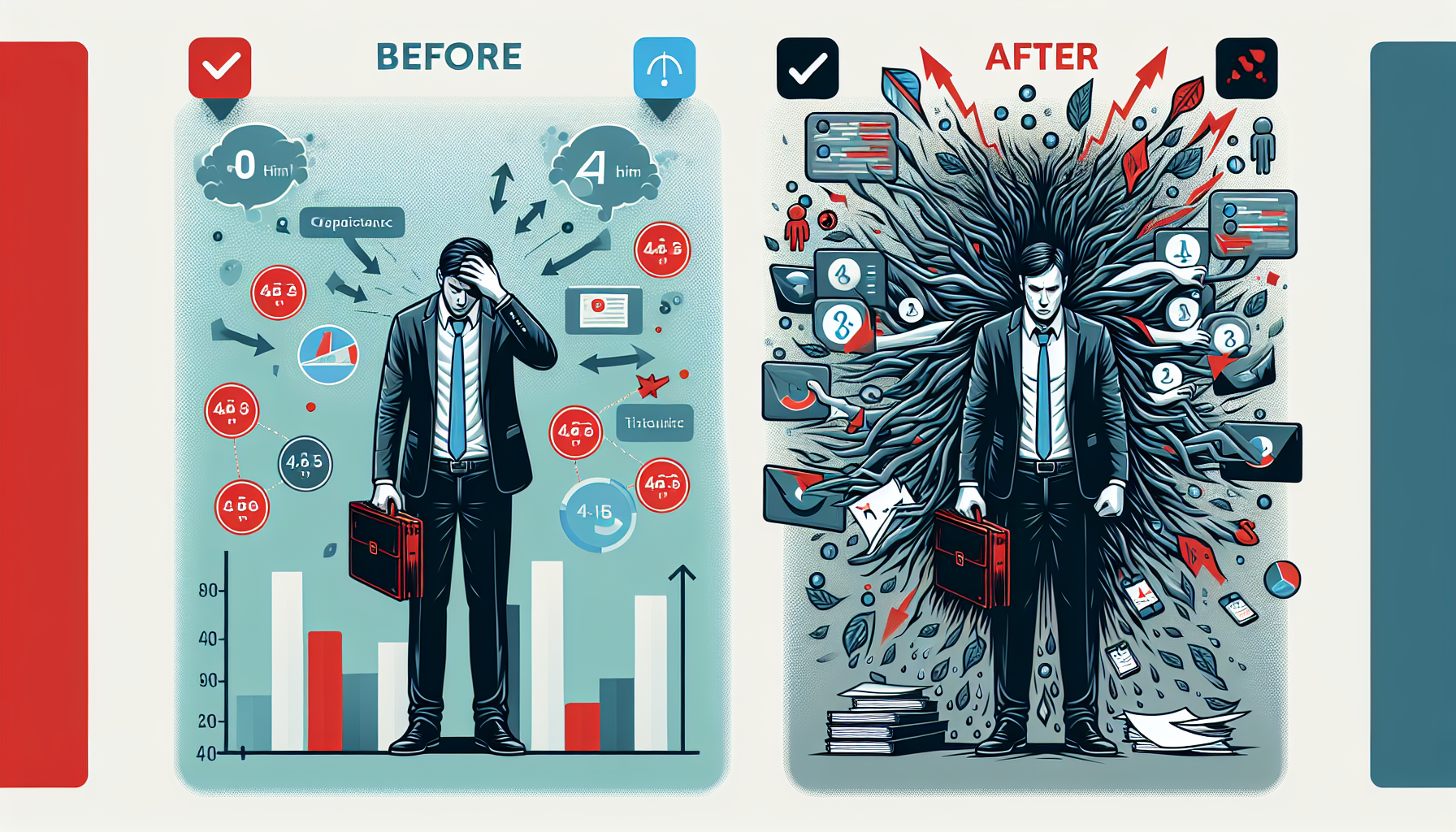 MCP 도입 전후 생산성 비교 - 클라이언트 관리 5개에서 12개로 확장, 업무 시간 대폭 단축