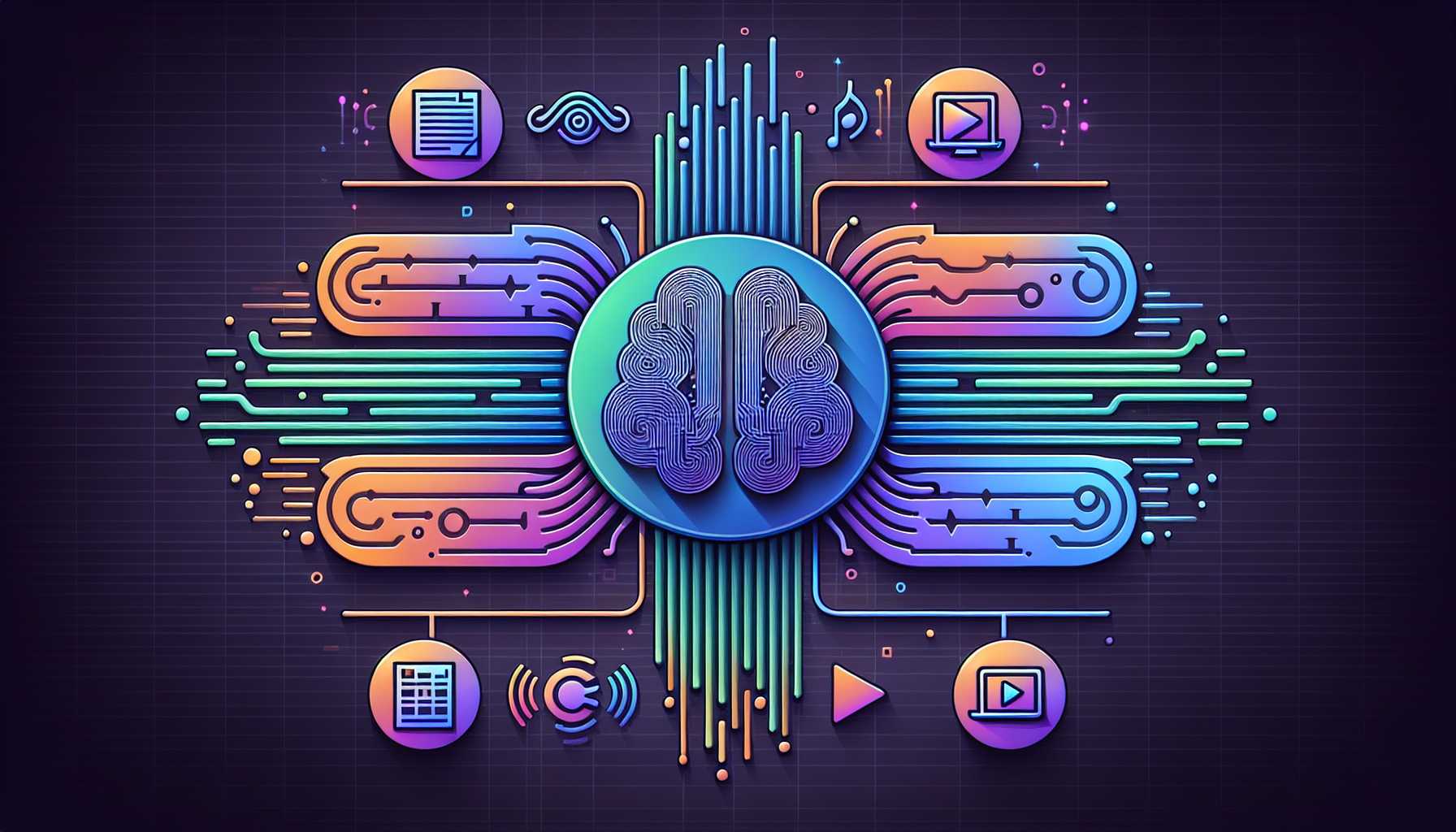 멀티모달 AI의 개념 - 텍스트, 이미지, 오디오, 비디오를 동시에 처리하는 능력