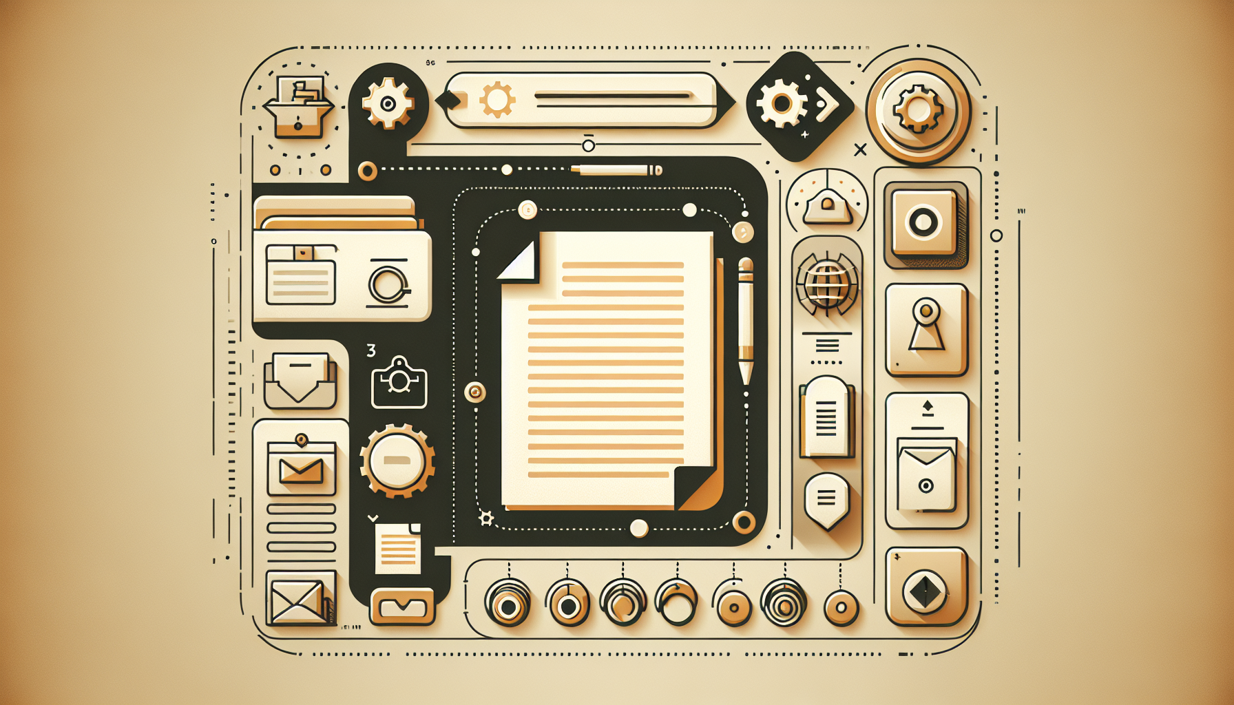 Claude 프로젝트 기능을 활용한 블로그 자동화 커스터마이징 설정 화면 일러스트