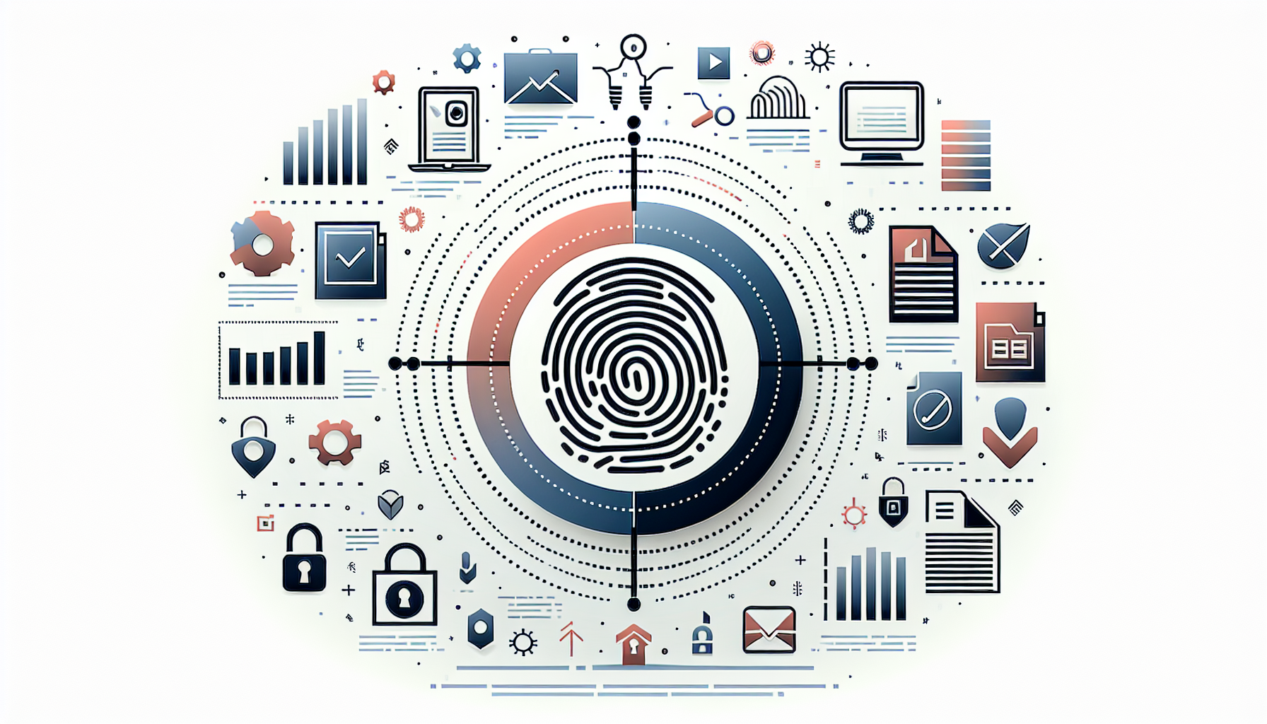 AI 블로그 콘텐츠 개인화와 브랜드 맞춤 스타일 적용의 중요성을 표현한 일러스트