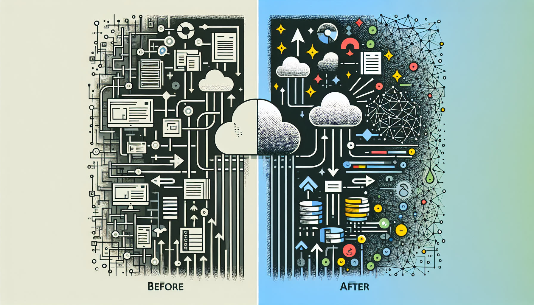 Google File Search API의 단순화된 RAG 구축 과정 - 복잡한 전통 방식과 간단한 파일 업로드 방식의 비교