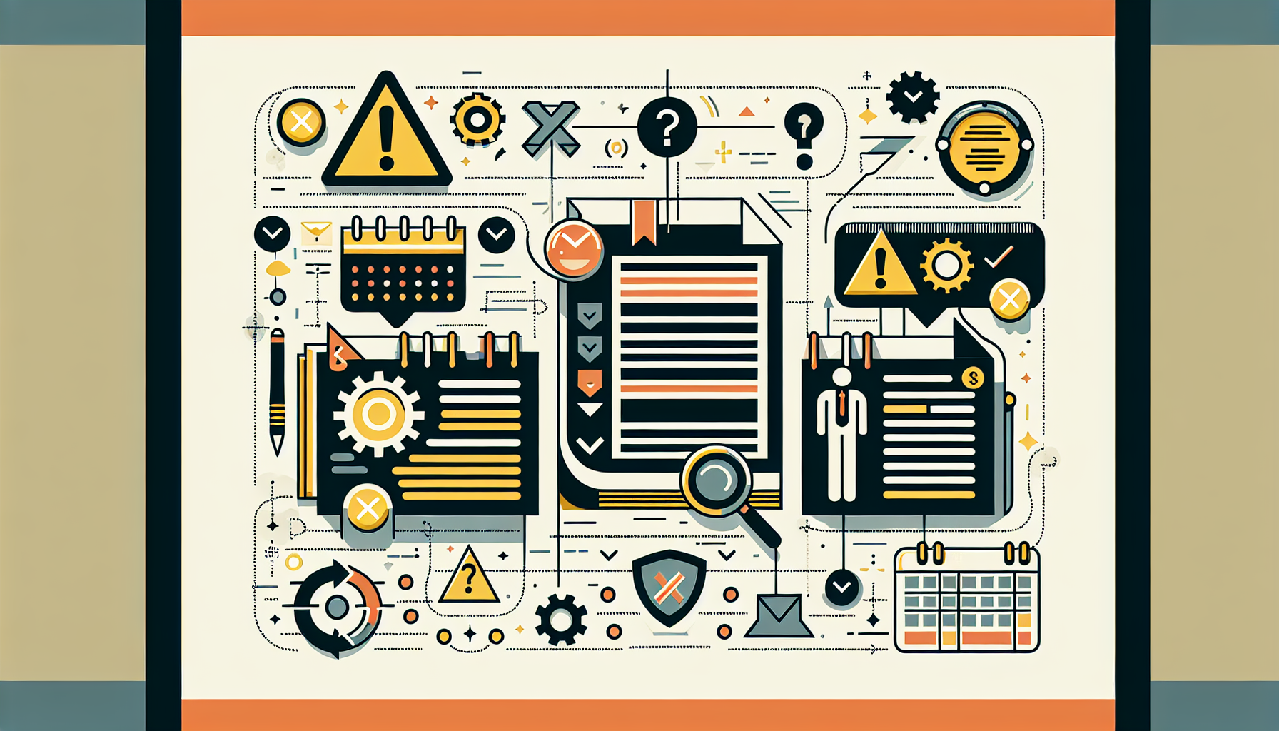 RAG 시스템 구축 시 주의사항 - 문서 품질, 실시간 업데이트, 복잡한 추론의 한계를 설명하는 인포그래픽