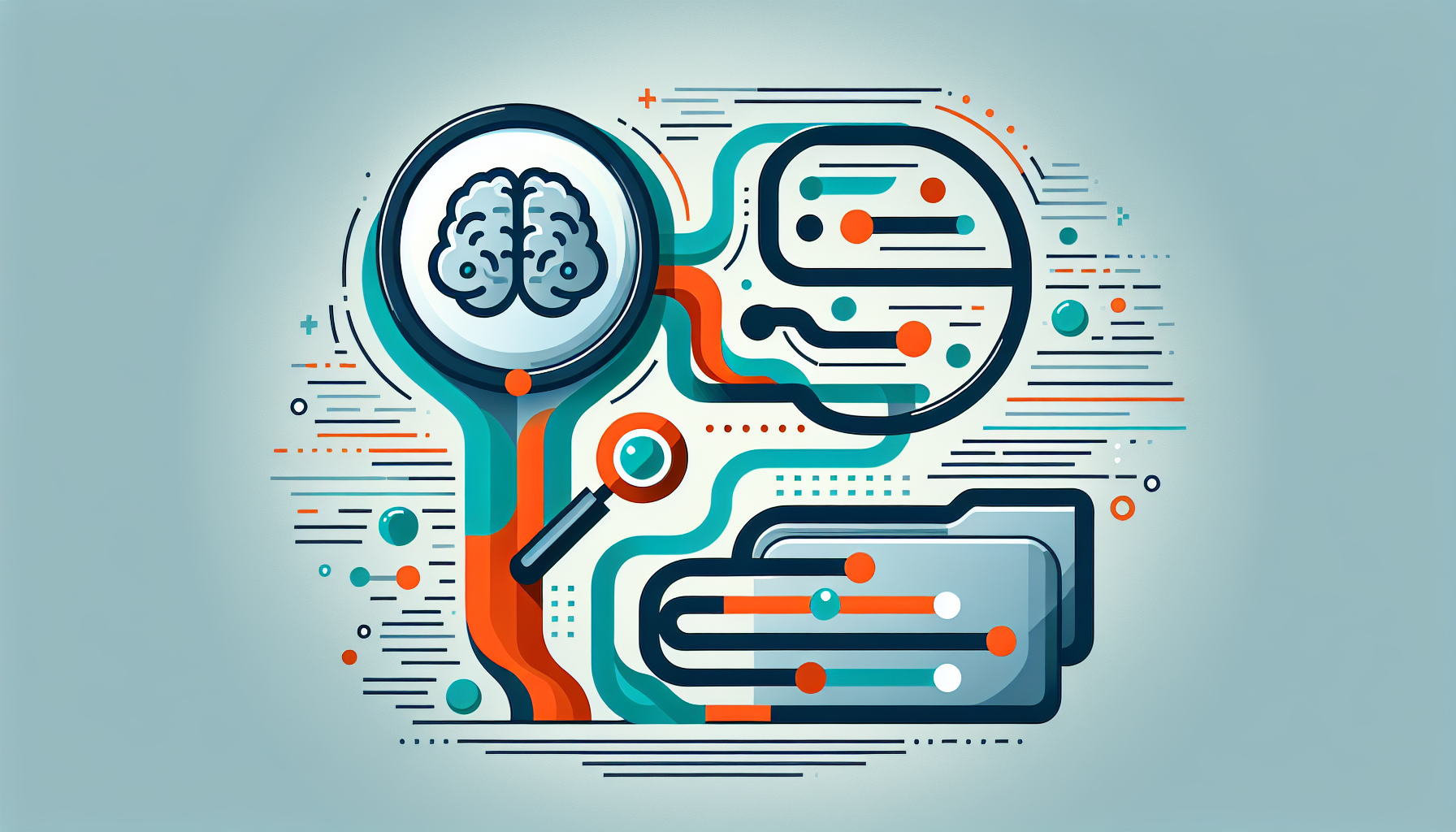 구글 검색 연동 그라운딩 기능과 구글 드라이브 자동 저장 기능 일러스트