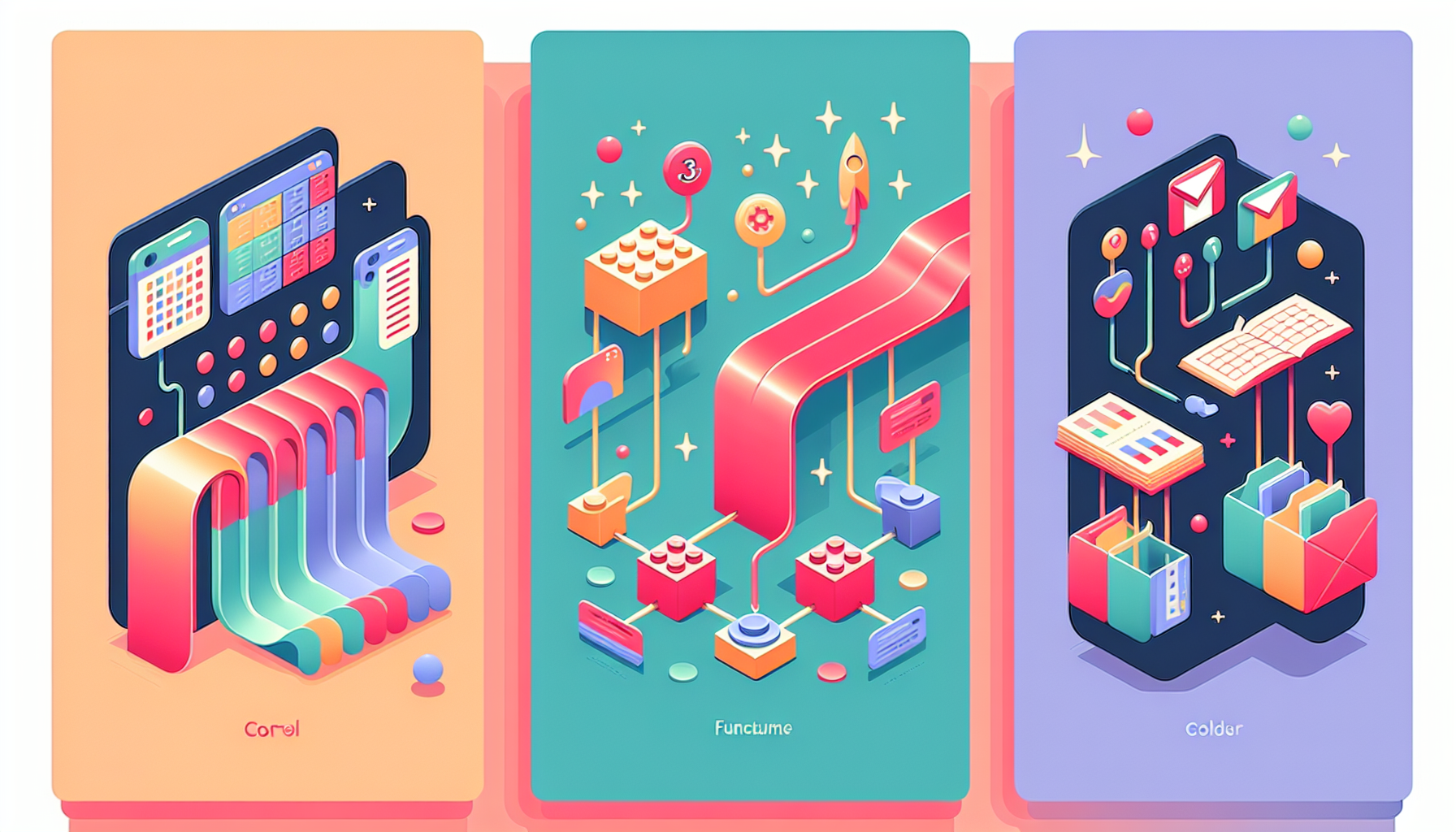 구글 앱스 스크립트 데이터 자동화 커스텀 함수 구글 서비스 연동 3가지 활용 사례 일러스트