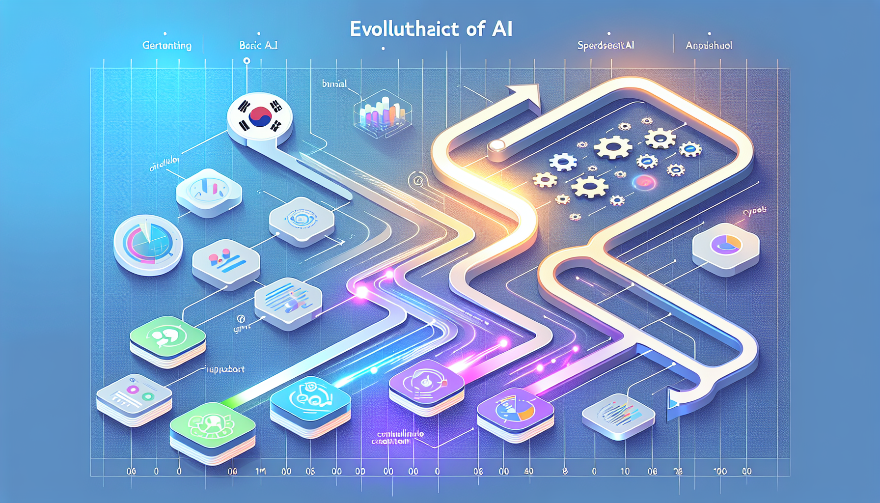 스프레드시트 AI 기능 발전 로드맵 및 미래 전망 시각화