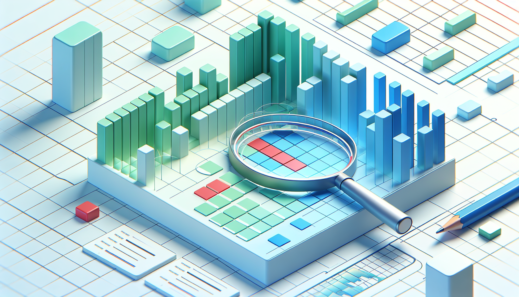 스프레드시트에서 빈 행이 데이터 흐름을 방해하는 문제를 보여주는 일러스트