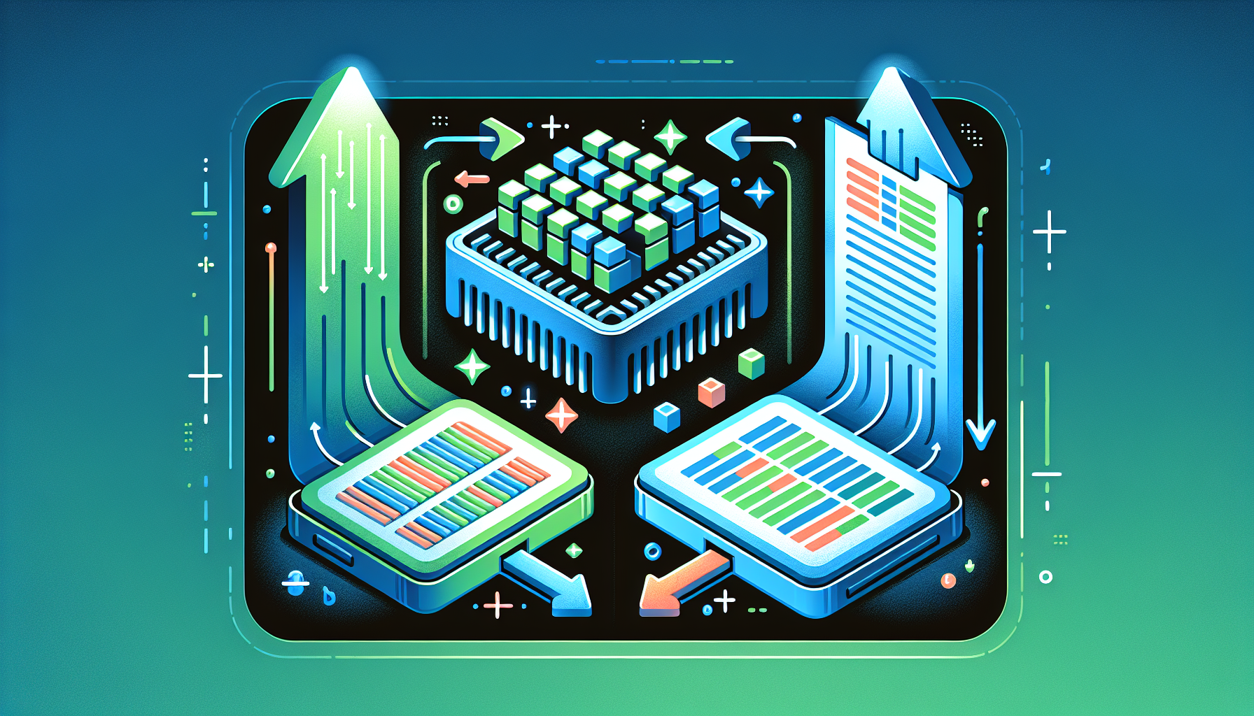 배치 처리 방식으로 데이터를 한 번에 가져와 역순으로 처리하는 효율적인 방법 일러스트