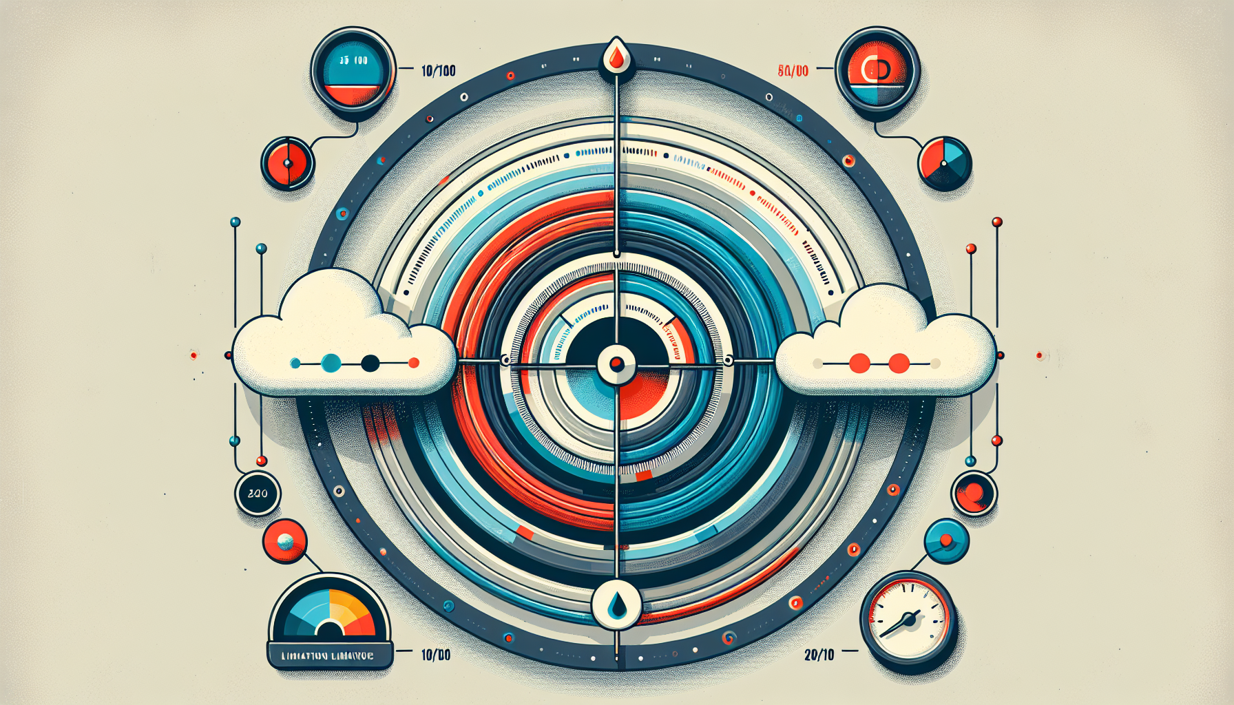 데이터 혼합 기능의 제약사항과 한계를 시각적으로 표현한 인포그래픽