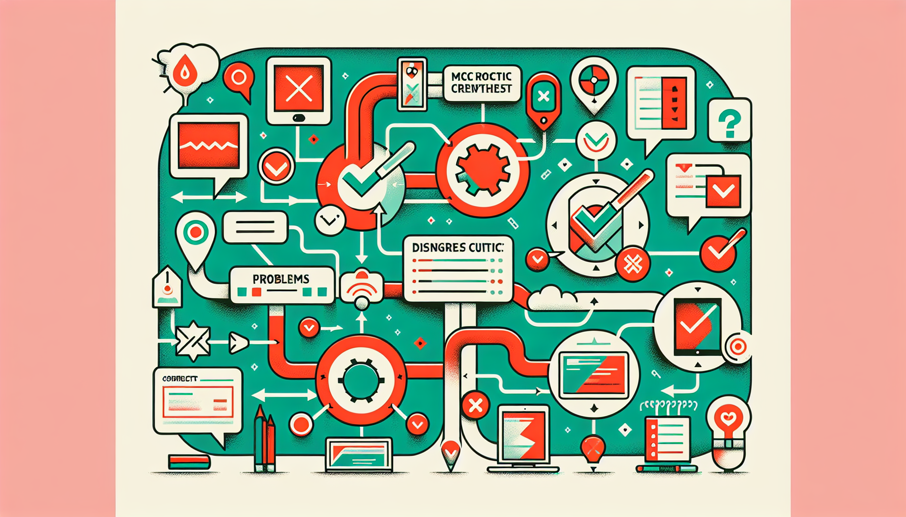 MCP 설정 시 자주 발생하는 오류와 해결 방법을 정리한 문제 해결 플로우차트