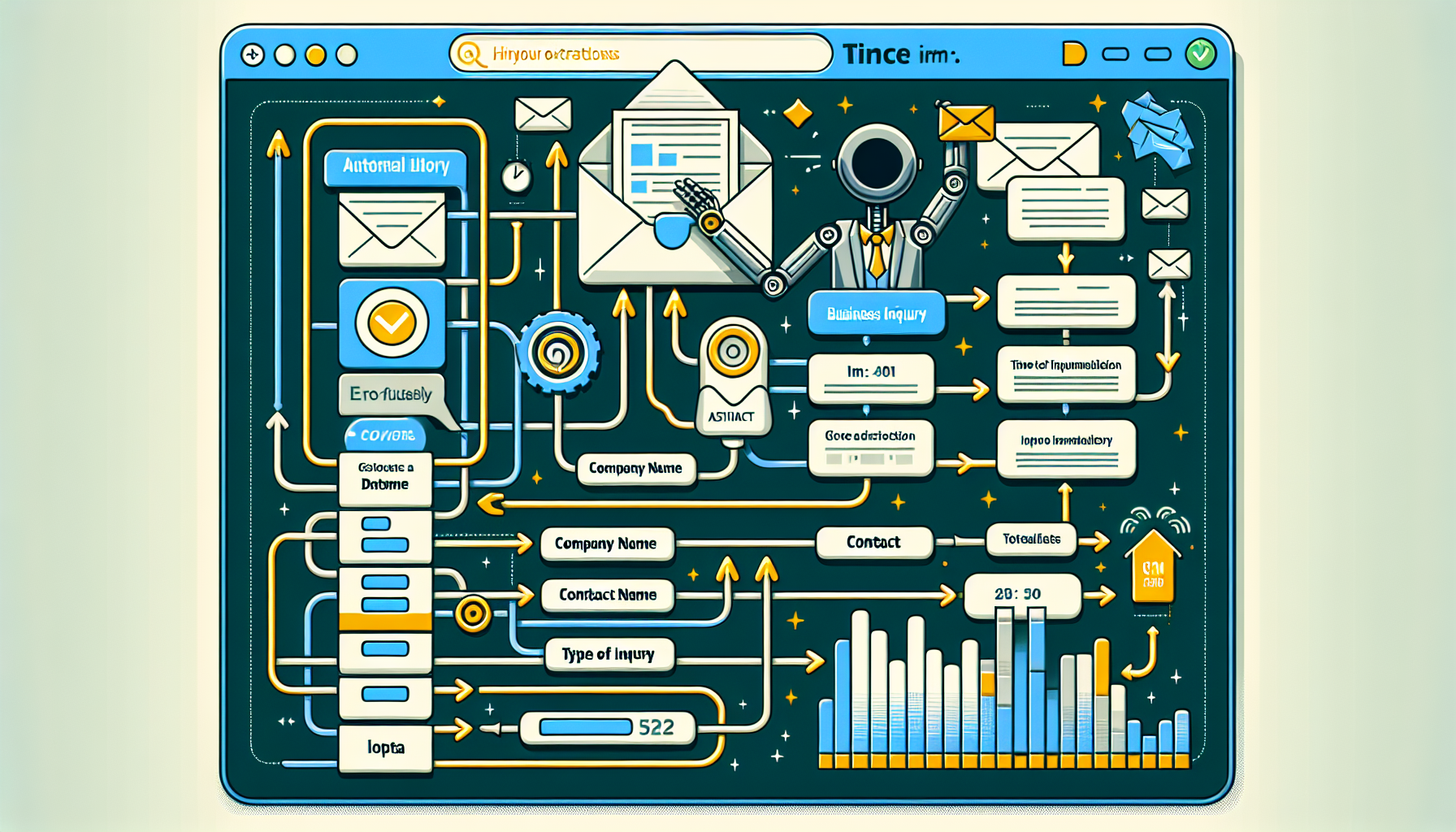 비즈니스 문의 자동 처리 시스템 - Gmail에서 CRM까지 자동화 워크플로우