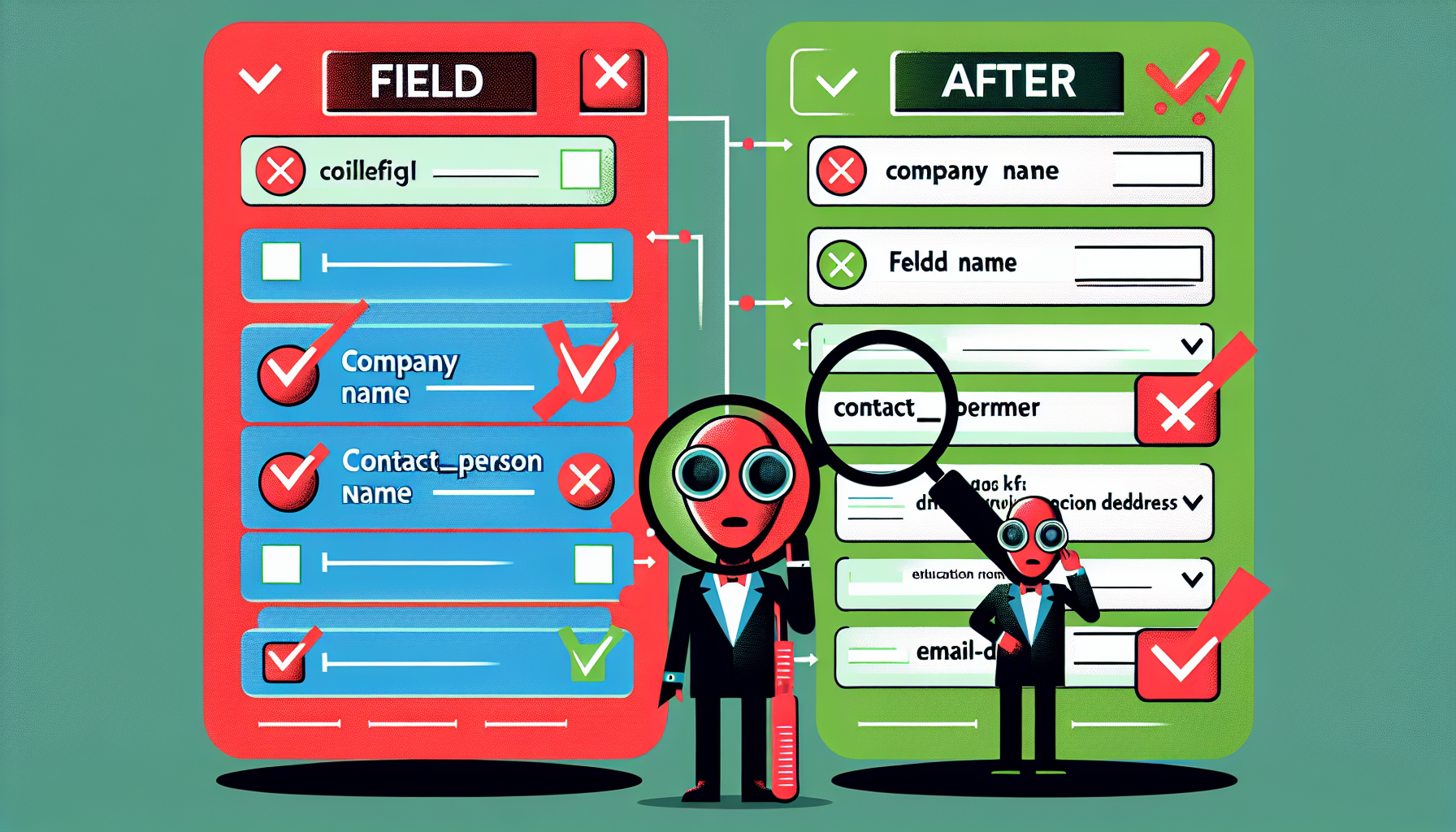 워크플로우 필드 네이밍 모범 사례 - 명확한 필드명으로 AI 성공률 높이기