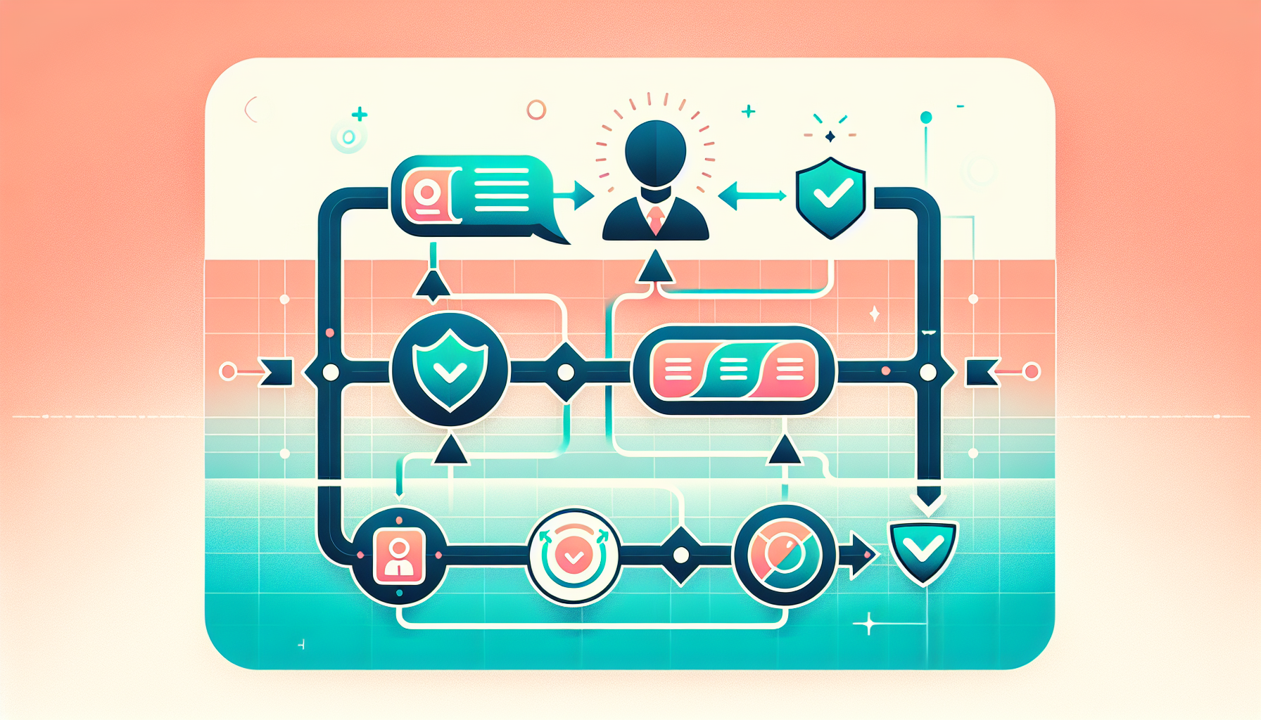 고객 응대 챗봇의 워크플로우 단계별 처리 과정을 나타낸 순서도