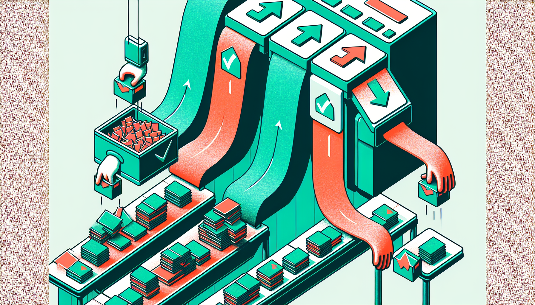 오른 주식은 빨리 팔고 내린 주식은 오래 보유하는 처분 효과 일러스트