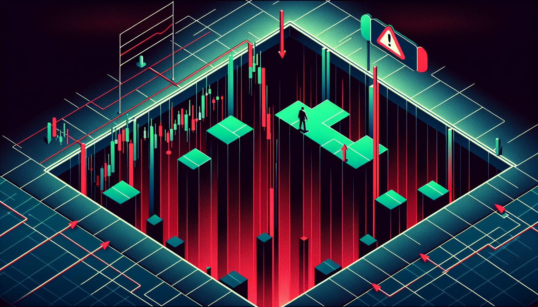 수익은 제한되고 손실은 무제한인 잘못된 매도 전략의 구조적 위험성 일러스트
