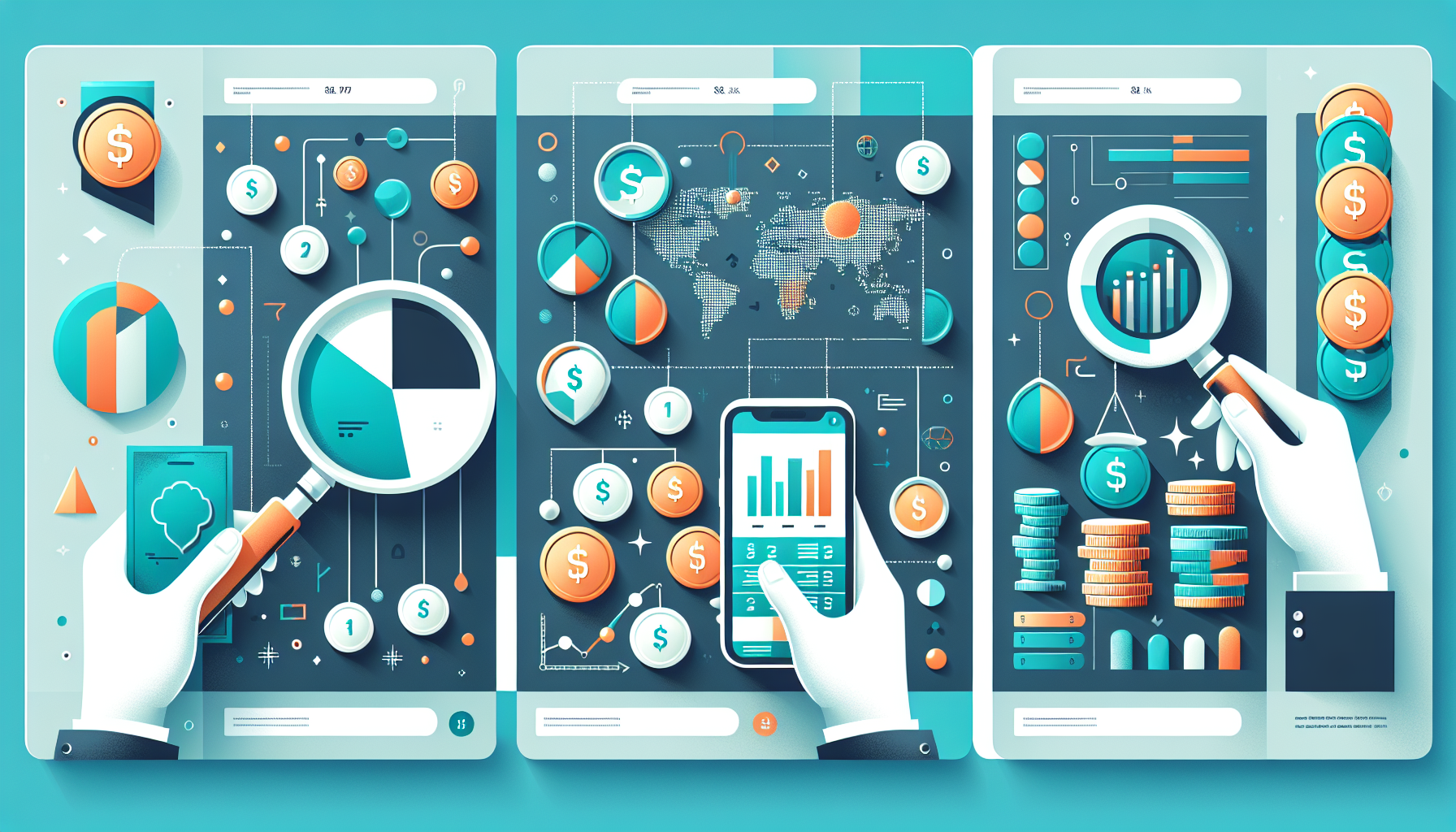포트폴리오 지리적 분산 투자 실전 단계별 가이드 일러스트