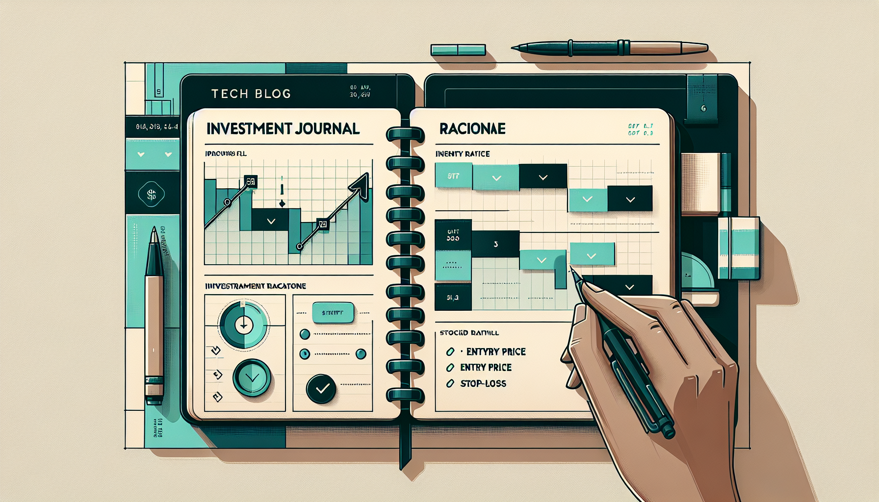 투자 근거 문서화와 매수 전 체크리스트 실전 가이드 일러스트