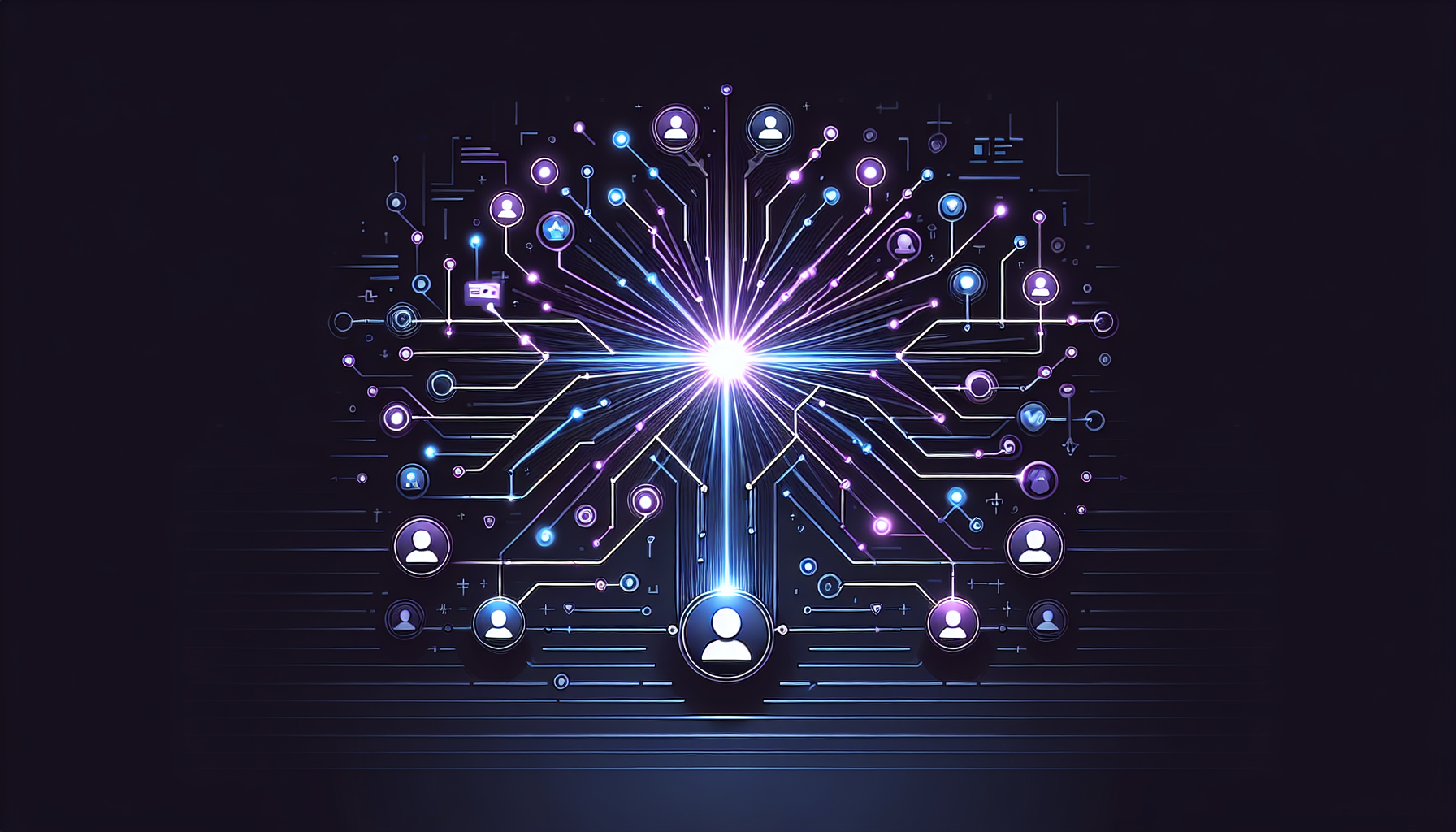 유튜브 알고리즘이 콘텐츠 일관성과 시청자 만족도를 분석하여 추천하는 네트워크 구조 일러스트