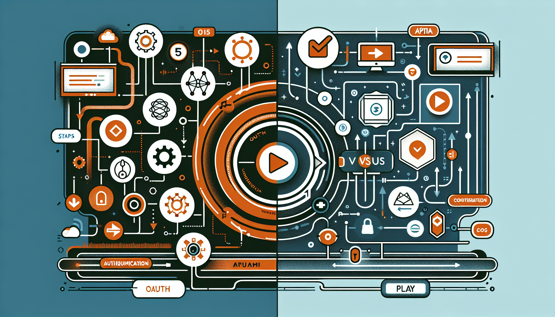기존 데이터베이스 연동 방식과 내장 데이터베이스의 즉시 사용 방식 비교 인포그래픽